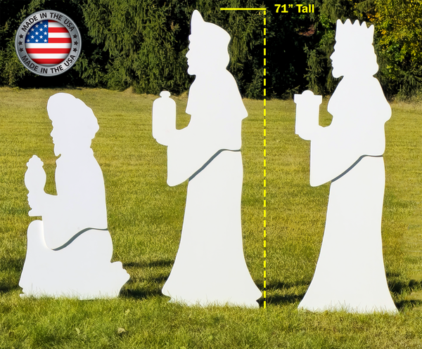 Life Size Nativity Add-On - Three Kings