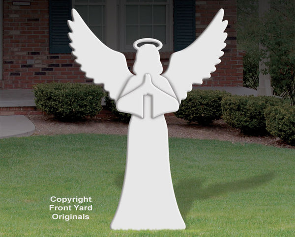 Outdoor Praying Angel Display